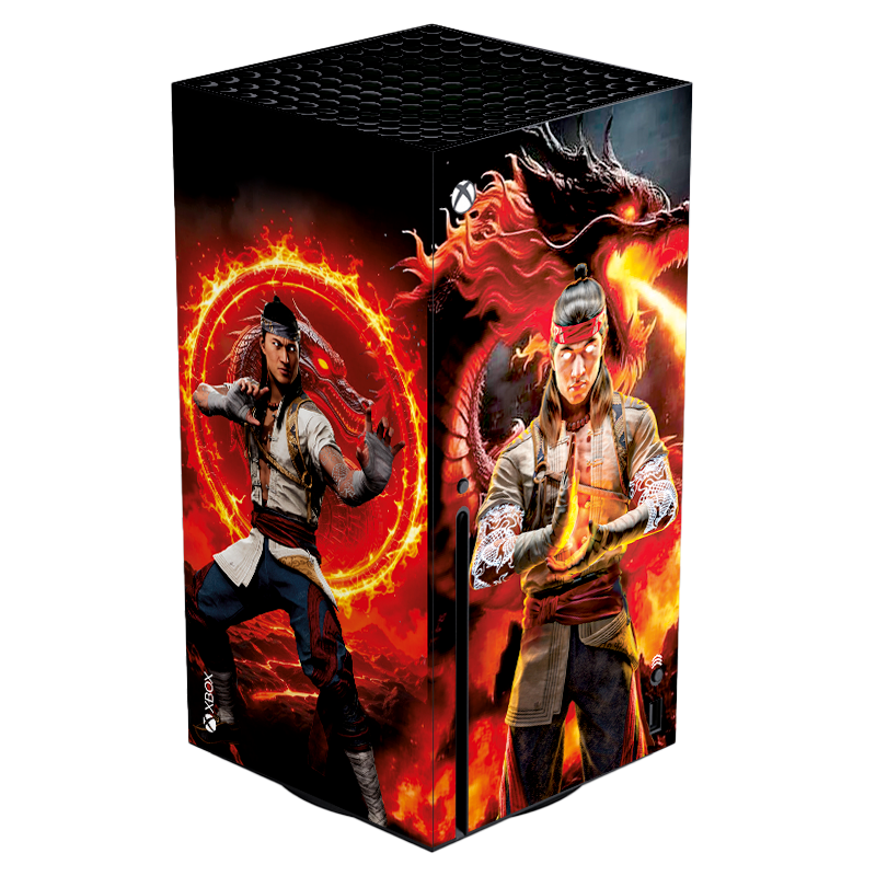 Mortal Kombat Liu Kang Skin Xbox Series X Xonebrand