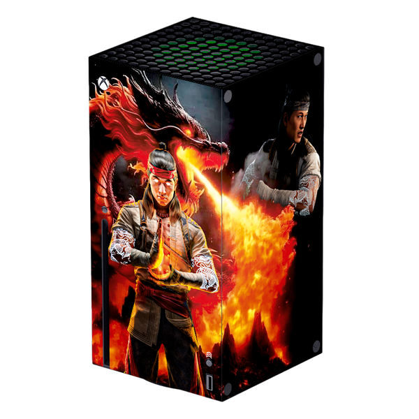 Mortal Kombat Liu Kang Skin Xbox Series X Xonebrand