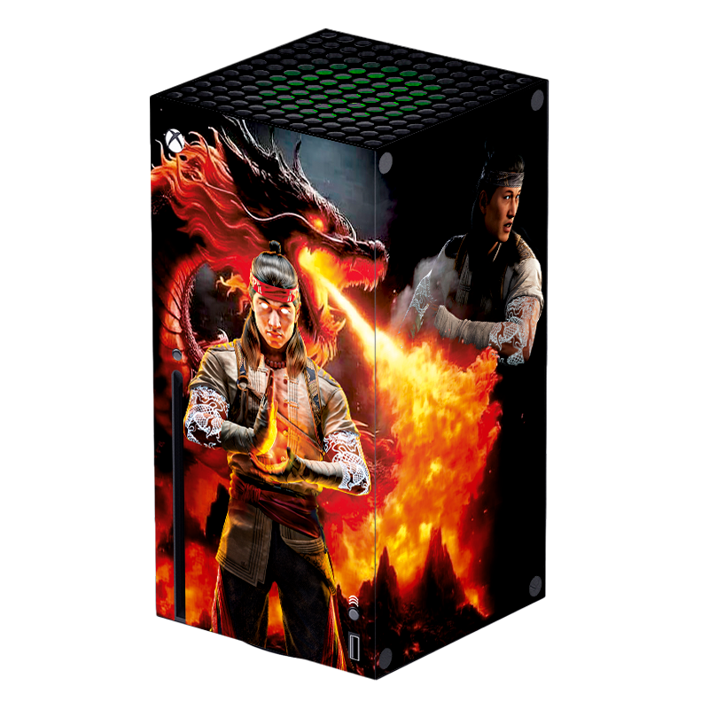 Mortal Kombat Liu Kang Skin Xbox Series X Xonebrand