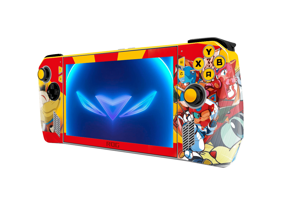 Gatos Samurais Skin Asus Rog Ally Xonebrand