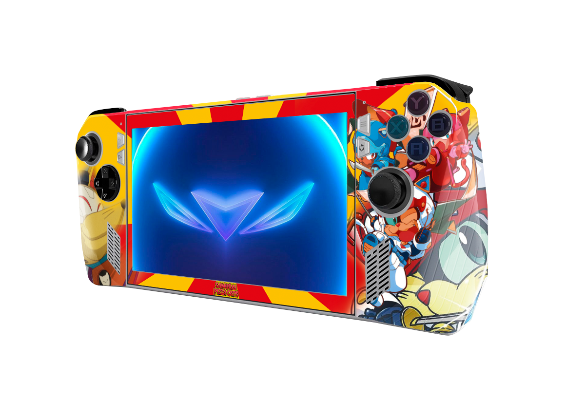 Gatos Samurais Skin Asus Rog Ally