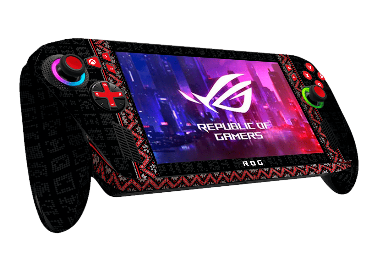 Art Pattern ROG Xbox Ally Skin Xonebrand