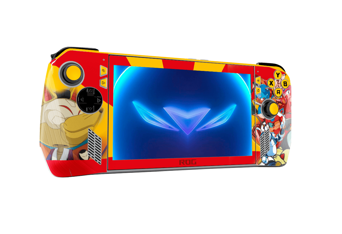 Gatos Samurais Skin Asus Rog Ally Xonebrand
