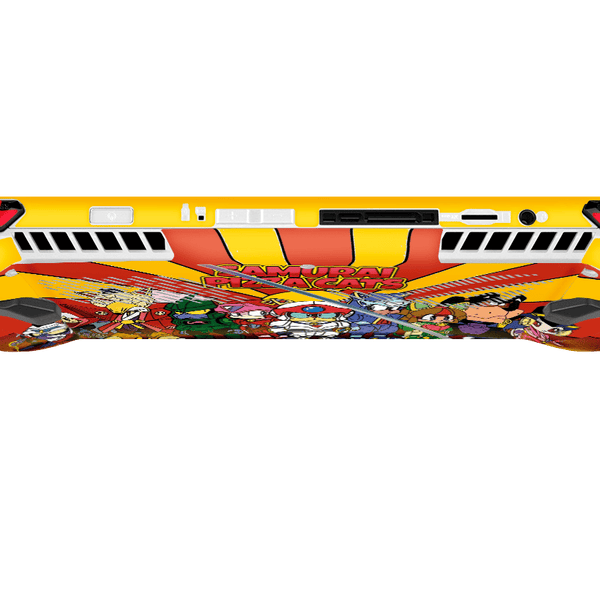 Gatos Samurais Skin Asus Rog Ally Xonebrand