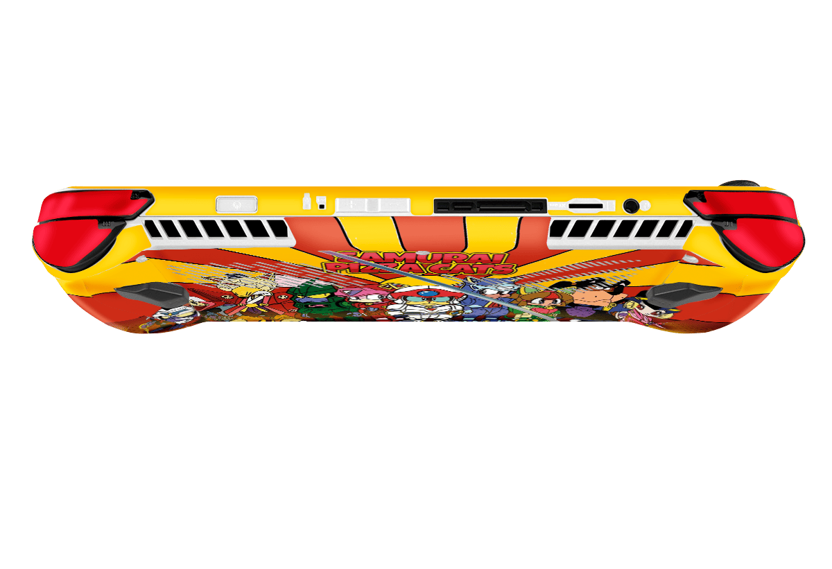 Gatos Samurais Skin Asus Rog Ally Xonebrand