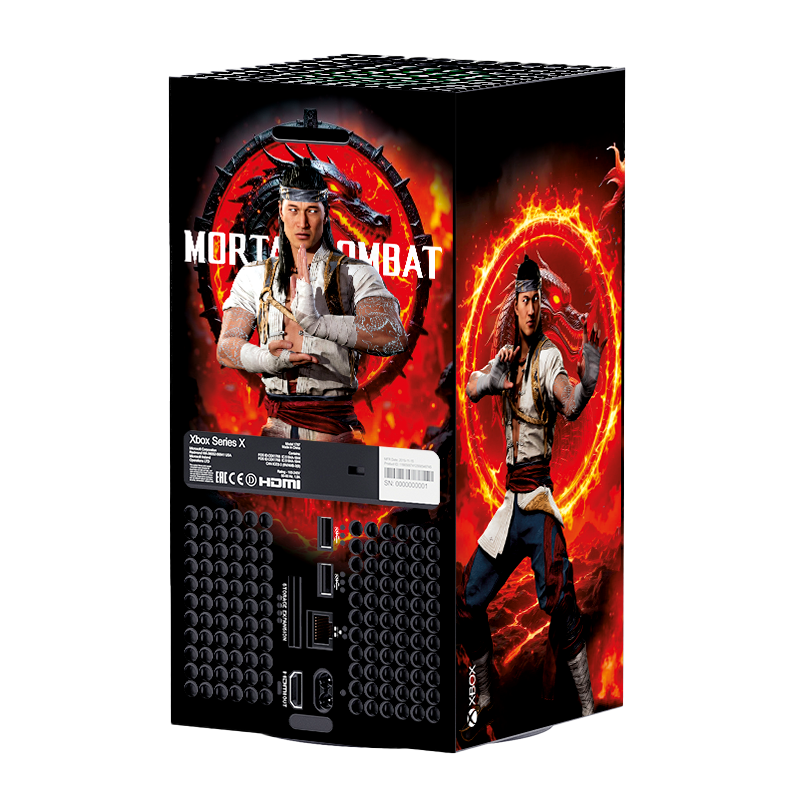 Mortal Kombat Liu Kang Skin Xbox Series X Xonebrand
