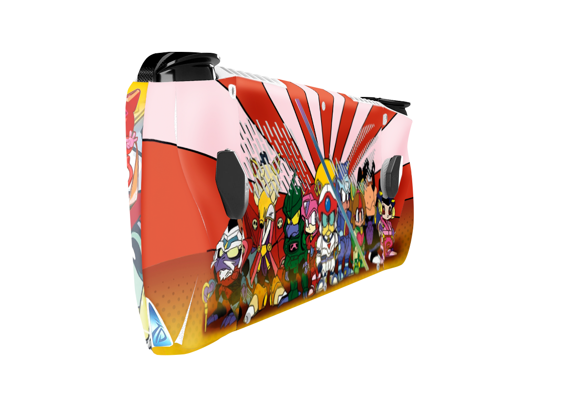 Gatos Samurais Skin Asus Rog Ally