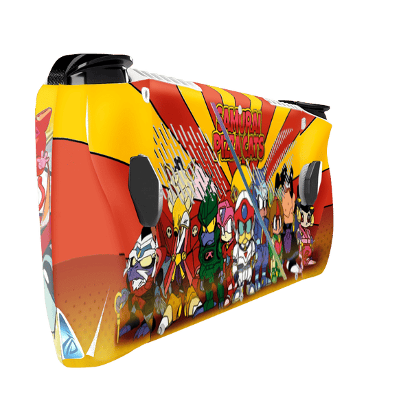 Gatos Samurais Skin Asus Rog Ally Xonebrand