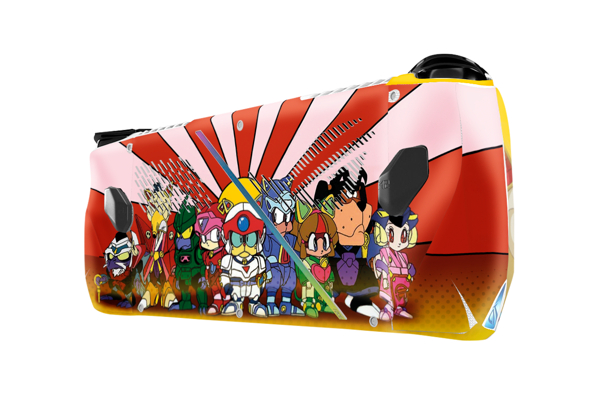 Gatos Samurais Skin Asus Rog Ally