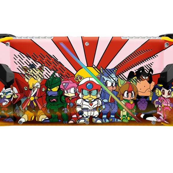 Gatos Samurais Skin Asus Rog Ally