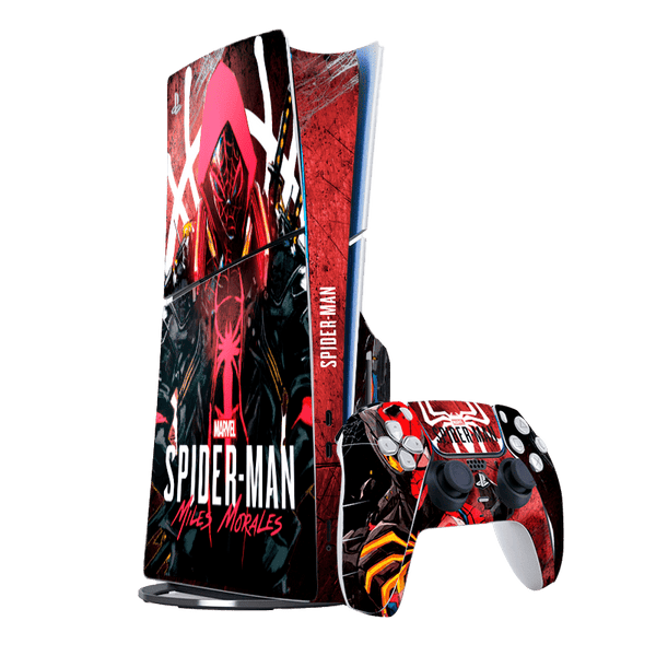 Spider-Man Miles & Peter Skin Playstation 5 Slim