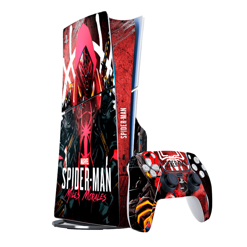 Spider-Man Miles & Peter Skin Playstation 5 Slim