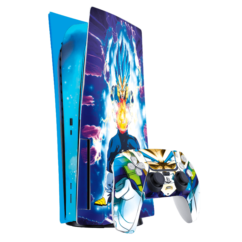 Dragon Ball Vegeta Skin Playstation 5 Fat Xonebrand