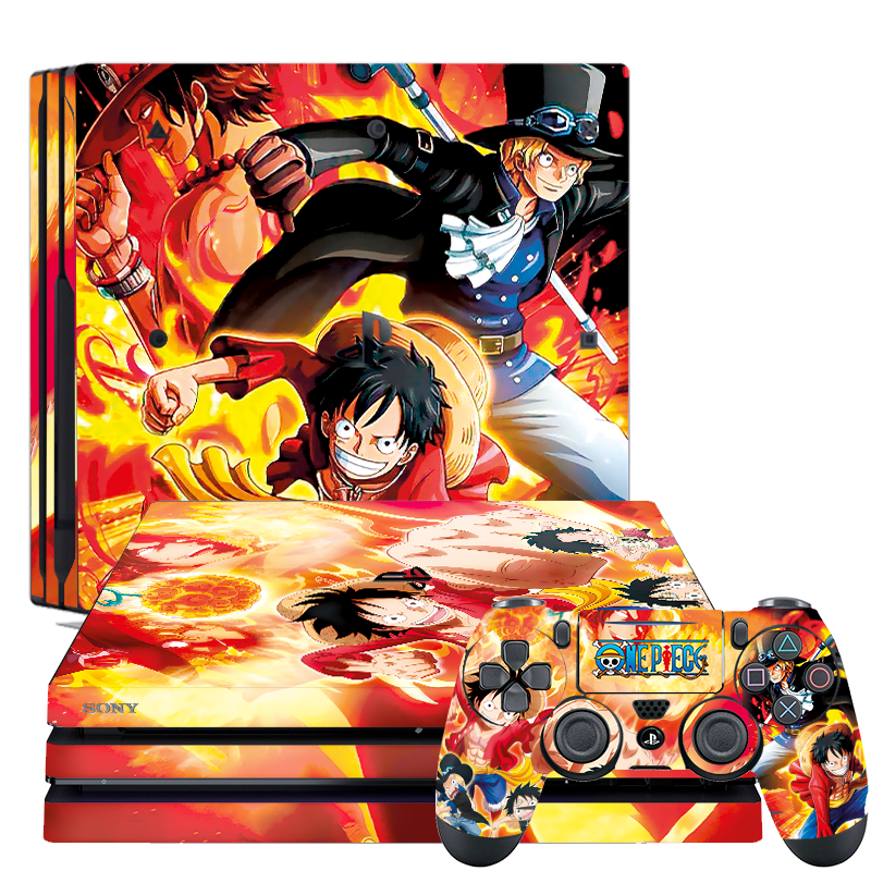 One Piece Skin Playstation 4 Pro Xonebrand
