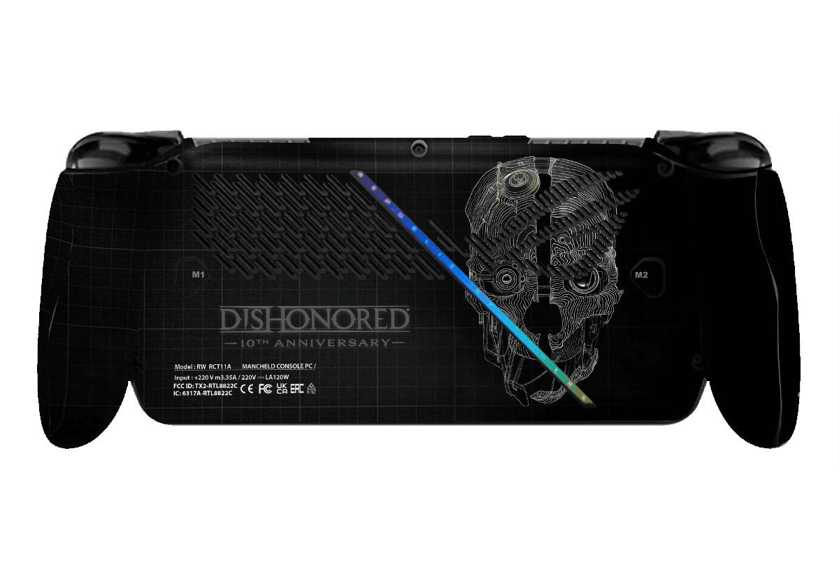 Dishonred ROG Xbox Ally Skin Xonebrand