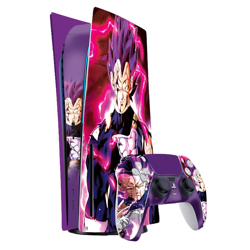 Dragon Ball Vegeta Skin Playstation 5 Fat Xonebrand