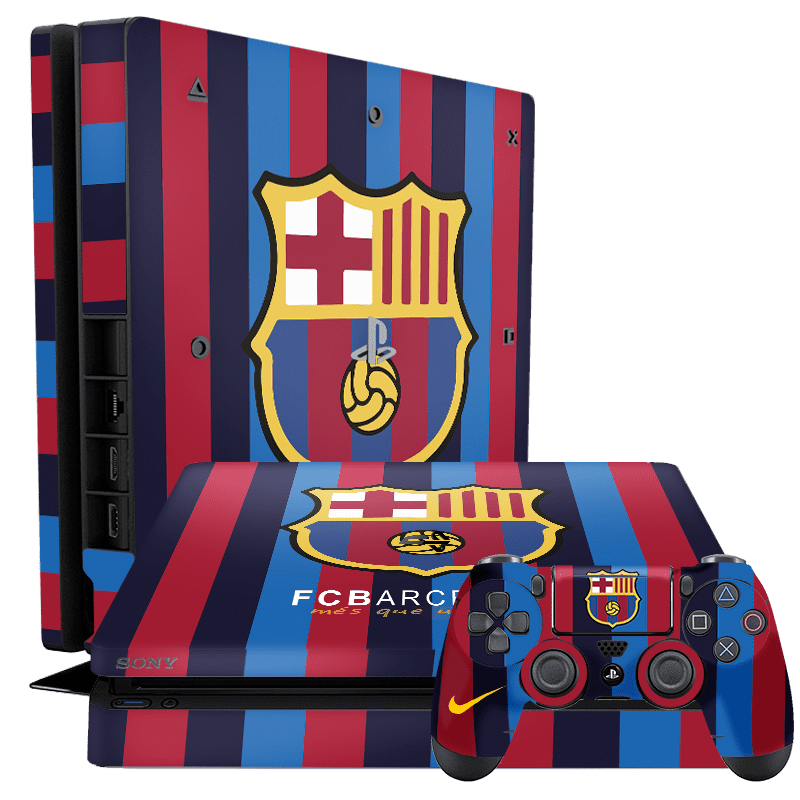 FC Barcelona Skin Playstation 4 Slim Xonebrand