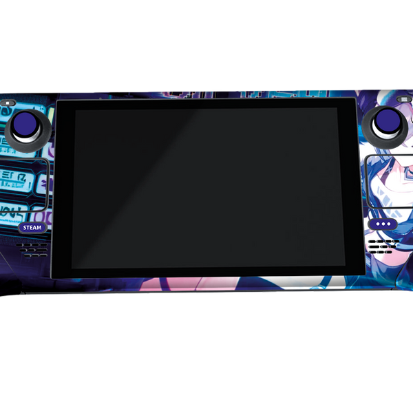 Silver Wolft Steam Deck Skin