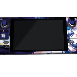 Silver Wolf Steam Deck Handheld Gaming Computer Skin