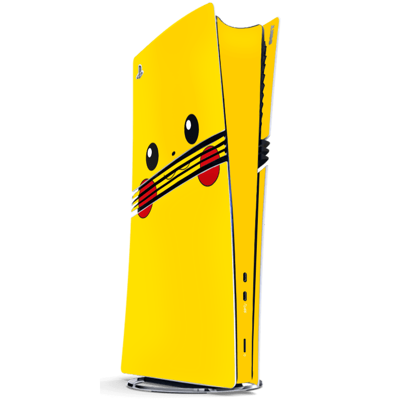 Pokemon Pikachu Skin Playstation 5 Pro Xonebrand