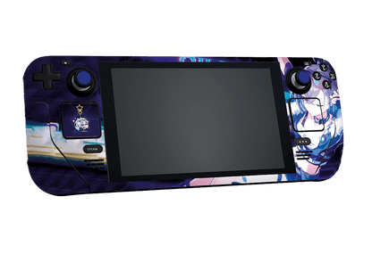 Silver Wolf Steam Deck Handheld Gaming Computer Skin