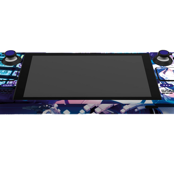 Silver Wolft Steam Deck Skin