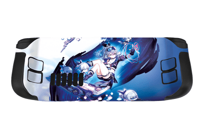 Silver Wolf Steam Deck Handheld Gaming Computer Skin