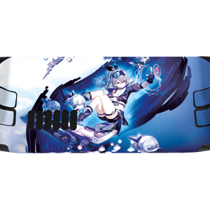 Silver Wolf Steam Deck Handheld Gaming Computer Skin