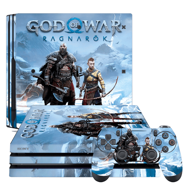 God of War Skin Playstation 4 Pro Xonebrand