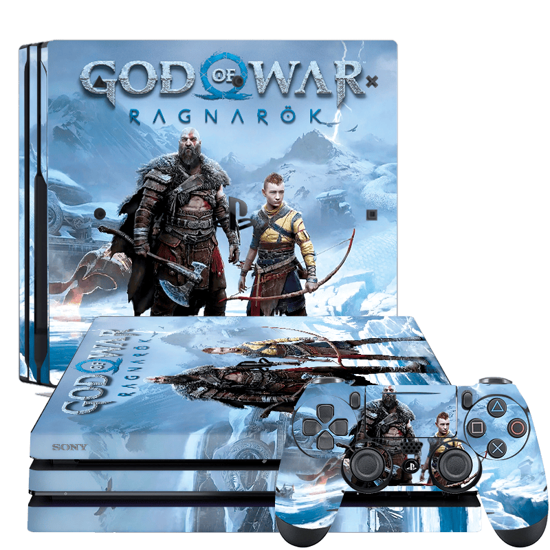 God of War Skin Playstation 4 Pro Xonebrand