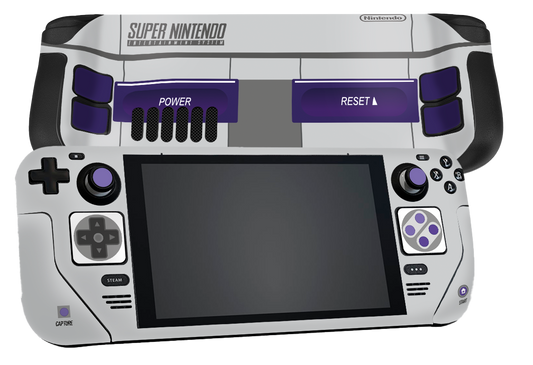 Edicion SNES Steam Deck Handheld Gaming Computer Skin