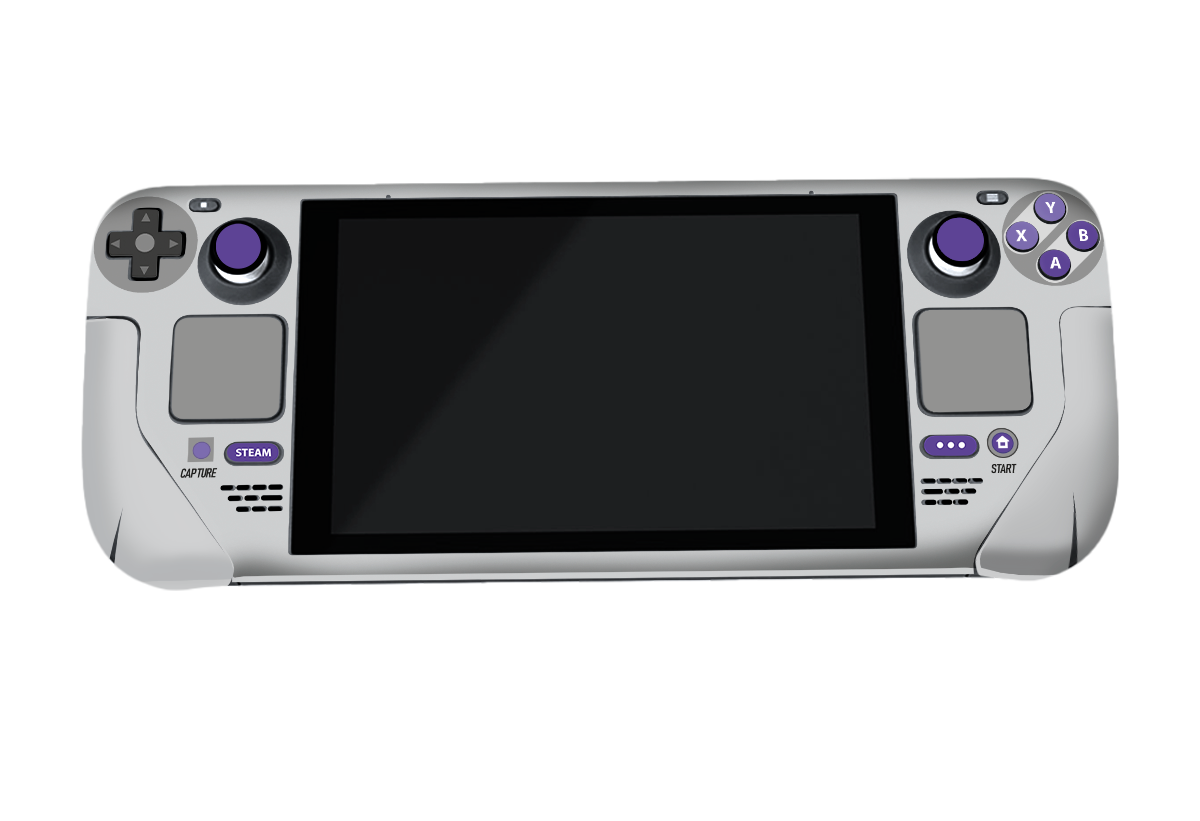 SNES Steam Deck Skin Xonebrand