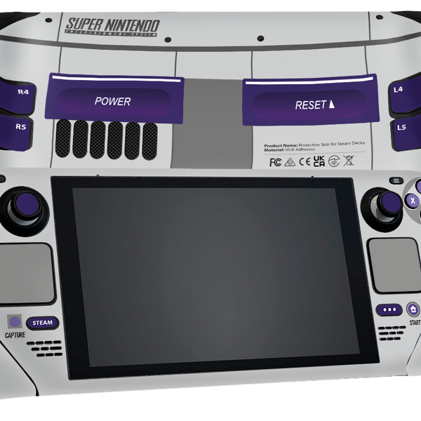 SNES Steam Deck Skin