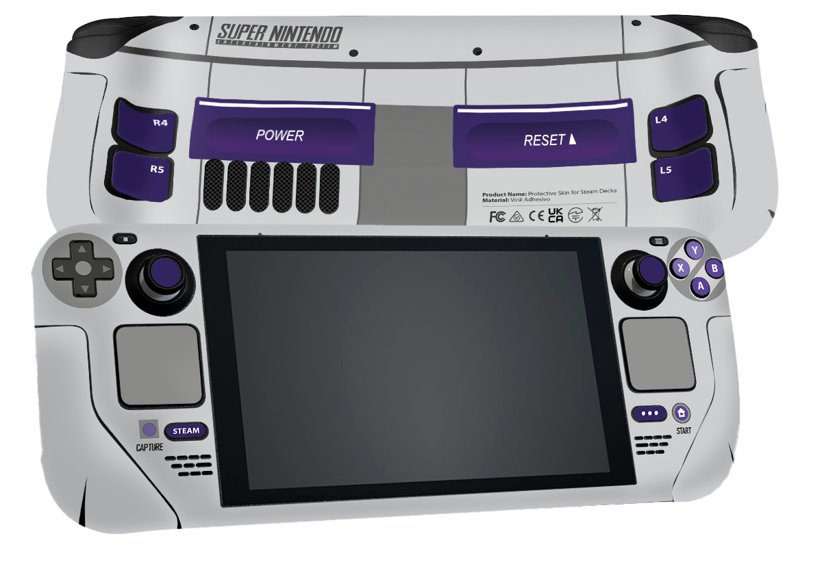 SNES Steam Deck Skin