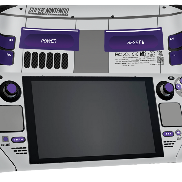 SNES Steam Deck Skin Xonebrand