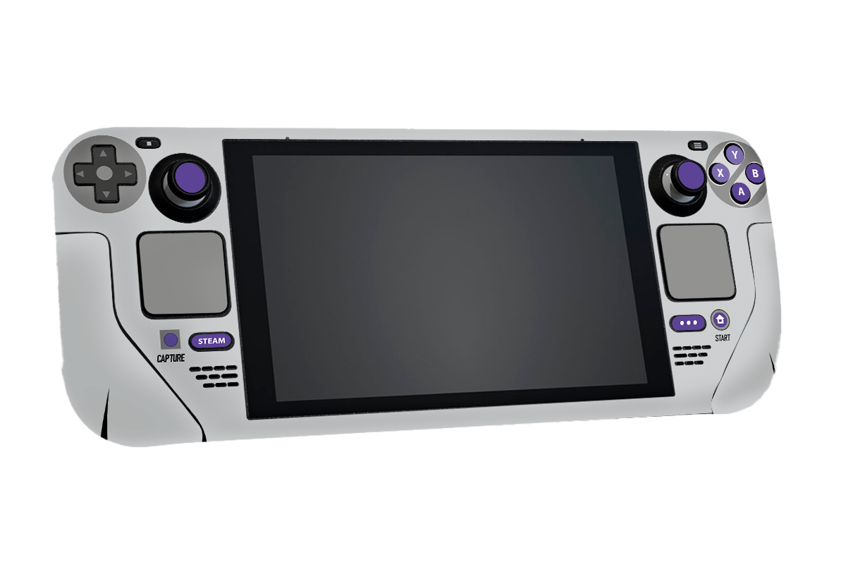 SNES Steam Deck Skin Xonebrand