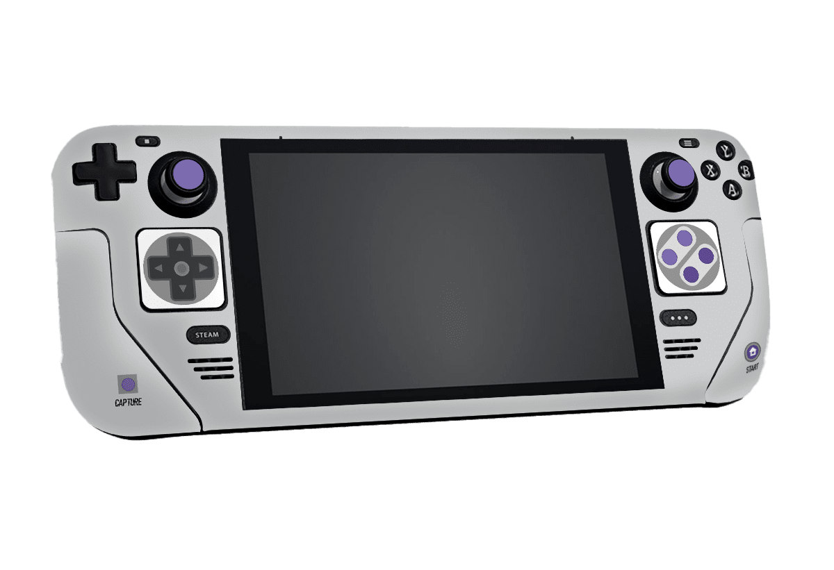 Edicion SNES Steam Deck Handheld Gaming Computer Skin