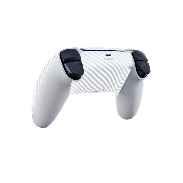 Fibra Carbono Blanco Skin Playstation 5 Slim