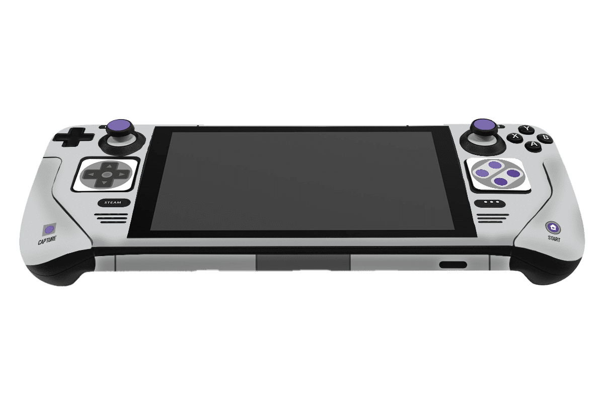 Edicion SNES Steam Deck Handheld Gaming Computer Skin