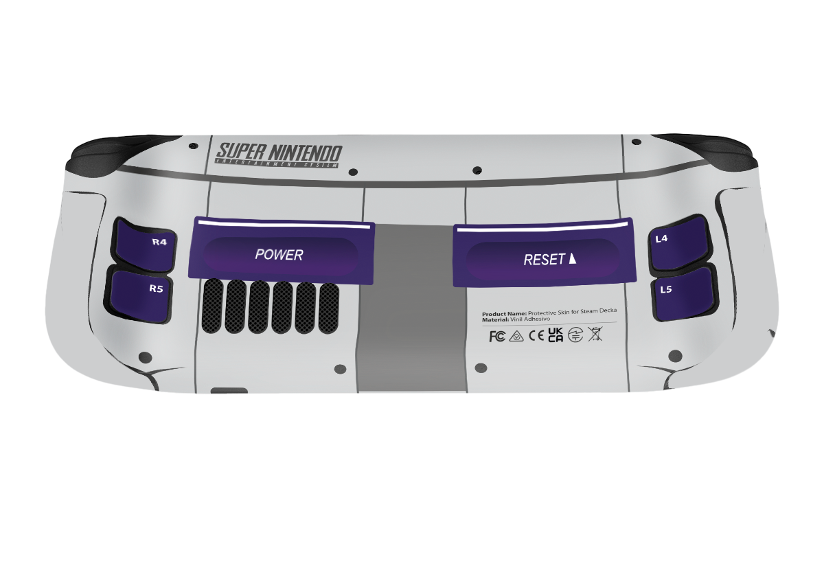 SNES Steam Deck Skin