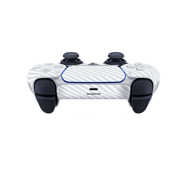 Fibra Carbono Blanco Skin Playstation 5 Slim