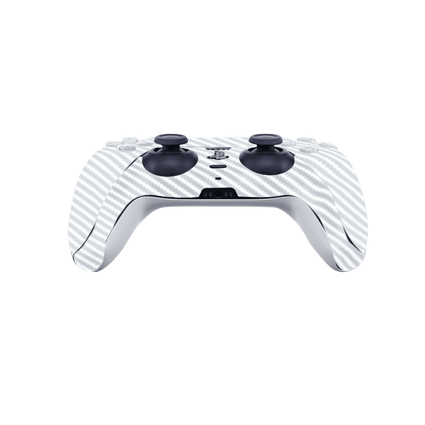 Fibra Carbono Blanco Skin Playstation 5 Slim