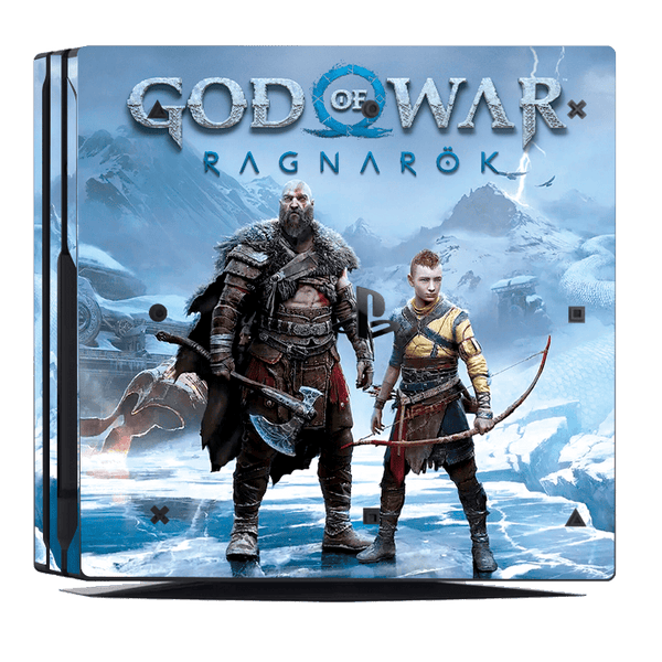 God of War Skin Playstation 4 Pro Xonebrand