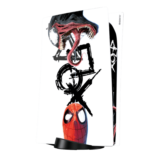 Venom vs Spiderman Skin Playstation 5 Fat