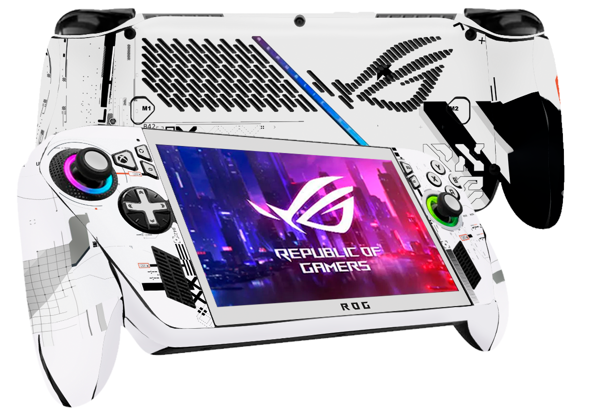 Techno ROG Xbox Ally Skin Xonebrand