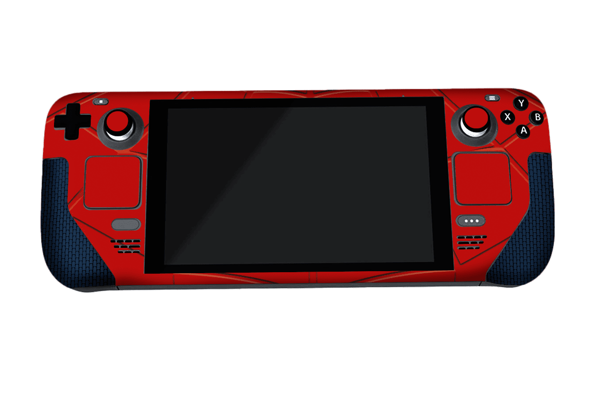 Spiderman Steam Deck Handheld Gaming Computer Skin