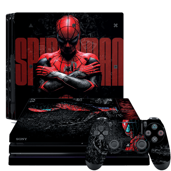 Spider-Man Skin Playstation 4 Pro Xonebrand