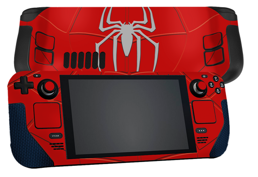 Spiderman Steam Deck Handheld Gaming Computer Skin