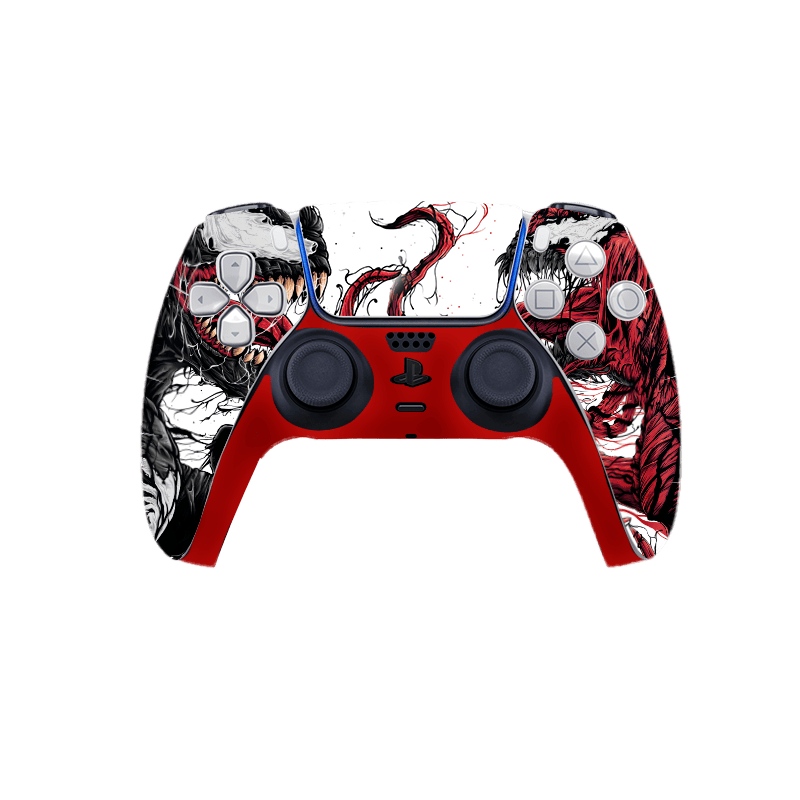 Venom vs Carnage Skin Playstation 5 Pro Xonebrand