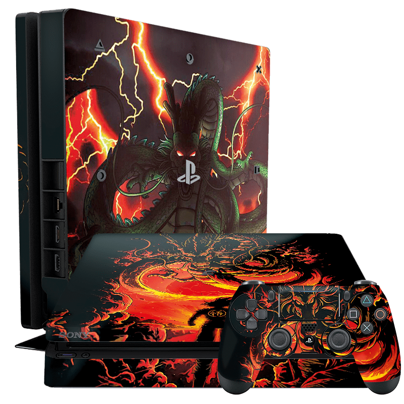 Dragon Ball Skin Playstation 4 Slim Xonebrand